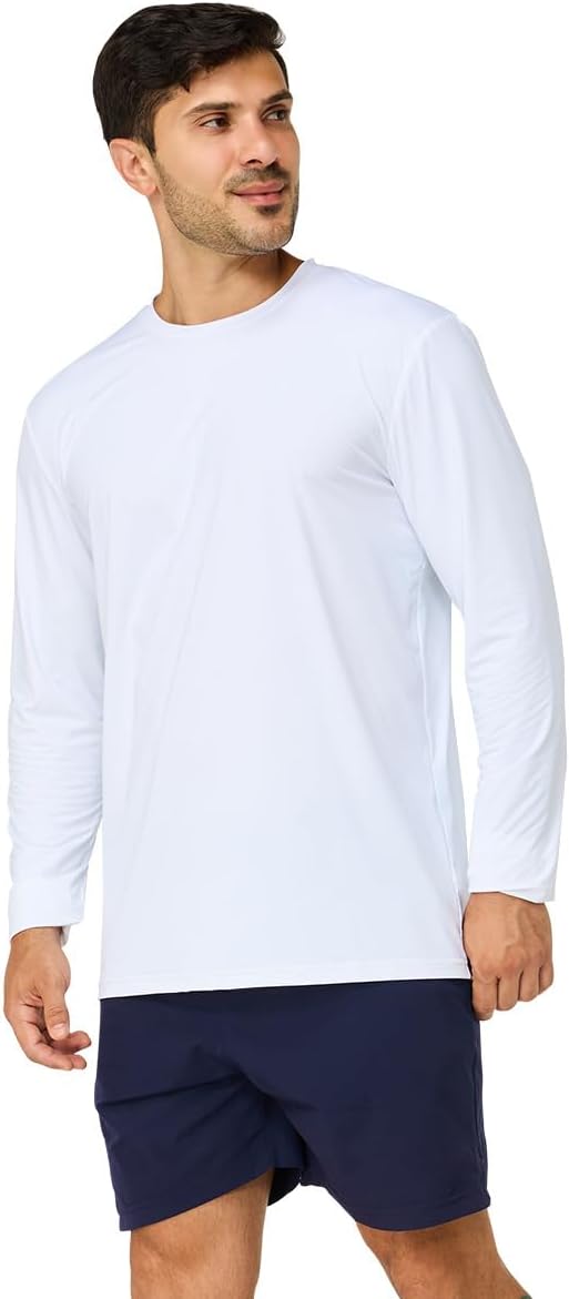 Fishing Shirts for Men Long Sleeve Mens UPF 50+ Sun Protection Outdoor T Shirts - Image 5