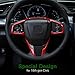 Thenice for 10th Gen Civic Interior Decaration Sticker Compatible wit Honda Civic 2021 2020 2019 2018 2017 2016 -Red