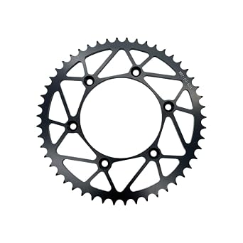 520 Chain Motorcycle Rear Sprocket 50T 51T 52T Carbon Steel Compatible with SXF EXC XCW TC FE ECF 125 250 350 450 Models 2023 Year50T