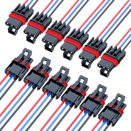 12 Pack Pulse Power Plug Pigtail Connector for Polaris 2018-2024 Ranger XP 1000 / RZR / RS1 / Pro General - Bus Bar Harness