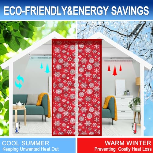 Rideau thermique porte isolant idéal pour chambre climatisée