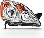 ACANII - For [Japan Built Model] 2005-2006 Honda CRV Headlight Headlamp Head Light Lamp - Replacement Passengre Side