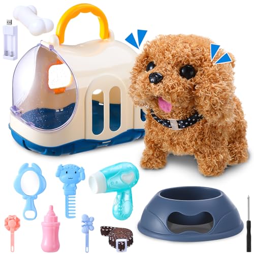 taonganui Hunde Spielzeug für Kinder, Spielzeug Hund der Läuft und Bellt,...