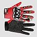 Gants De Moto pour Hommes Femmes, Gants De Moto, Gants De Moto Respirants à écran Tactile pour Motocross Course BMX VTT Cyclisme avec Jointure Dure
