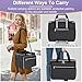 Anitor Sewing Machine Carrying Case with Removable Bottom Padding, Sewing Machine Bag Fits Most Standard Sewing Machines and Storage Sewing Accessories, for Singer, Brother, Janome, Black，(Bag Only)