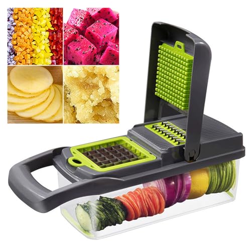 Cortador de Vegetales Asixxsix 1.5L con 5 Cuchillas miniatura 2