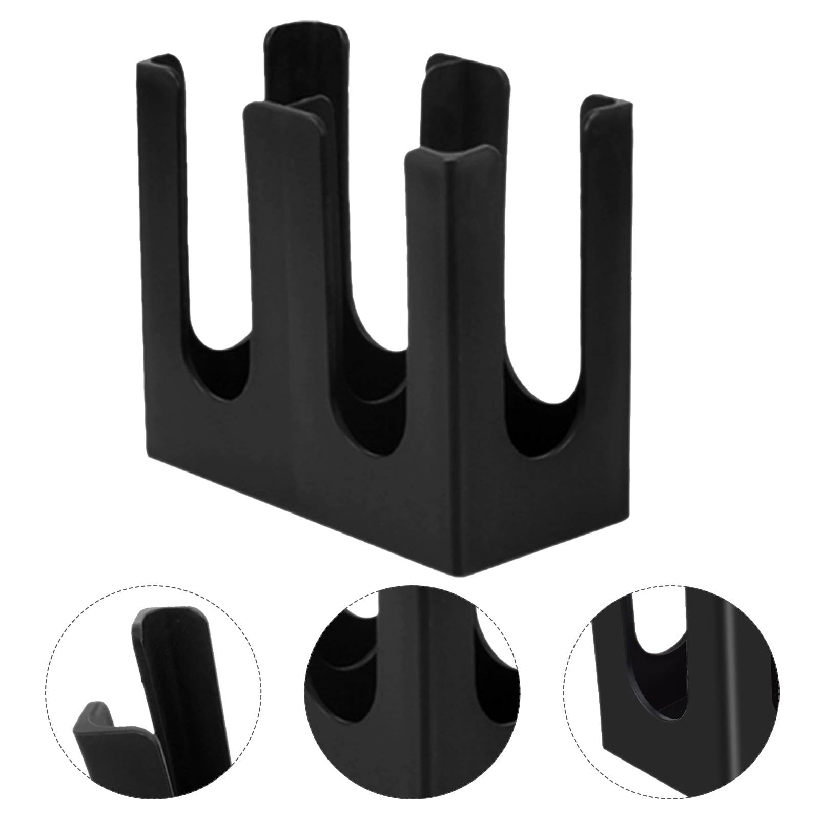 2 Stück Pappbecher Organizer Ständer mit 2 Fächern aus Acryl