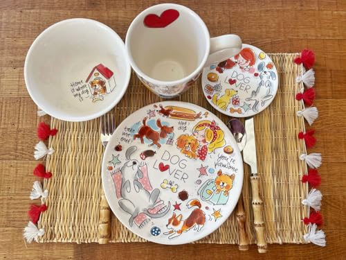 Blond Amsterdam XL Becher Dog Lover Hundefreunde – Keramik – Geschenkidee – Home is where my dog is