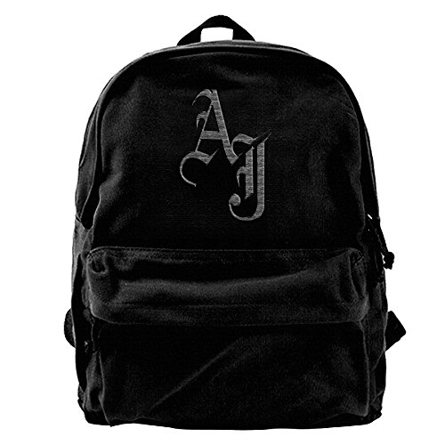 AJ Styles WWE Canvas Backpack Laptop 