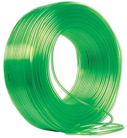 Aquarium Tropical Fish Tank Pond OXYGEN AIR LINE Plastic HOSE PIPE 4/6mm, AIR PUMP (10 Metre)