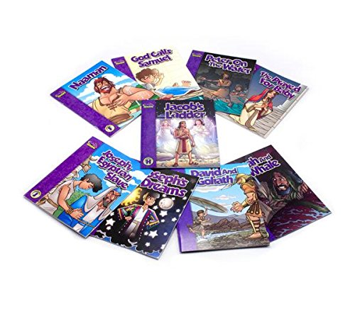 A Reason For Guided Reading Beginning Readers 9 Book Set, Old Testament Stories - Kids Workbooks for Kindergarten, 1st Grade & 2nd Graders - Learning Books for Comprehension & Words Skills