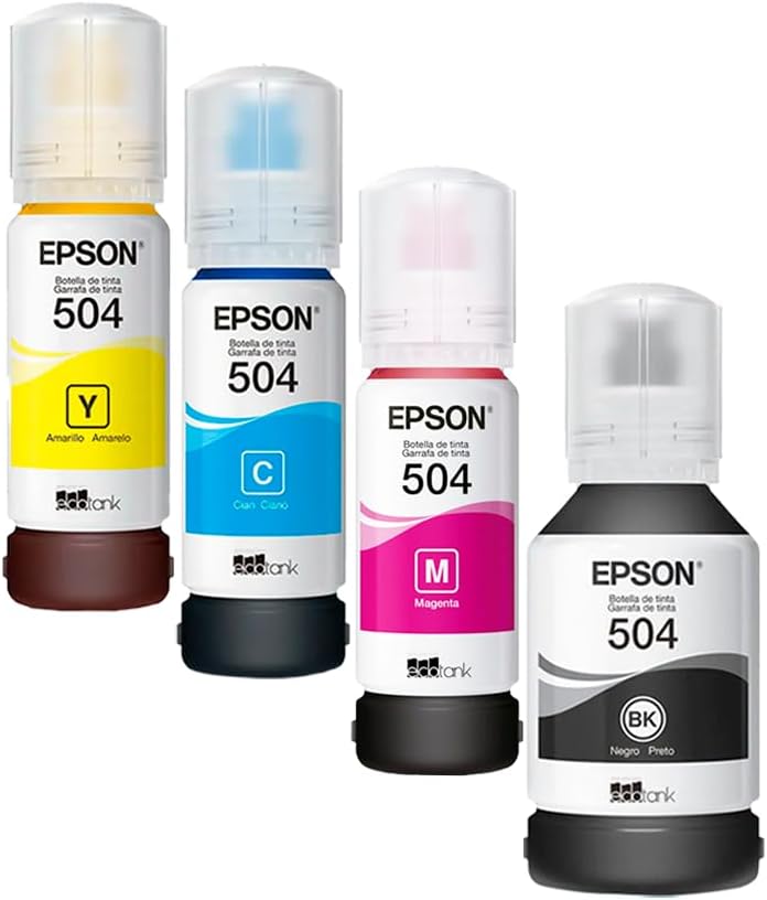 Kit Epson Refil de Tinta T504: Review após 30 dias de uso