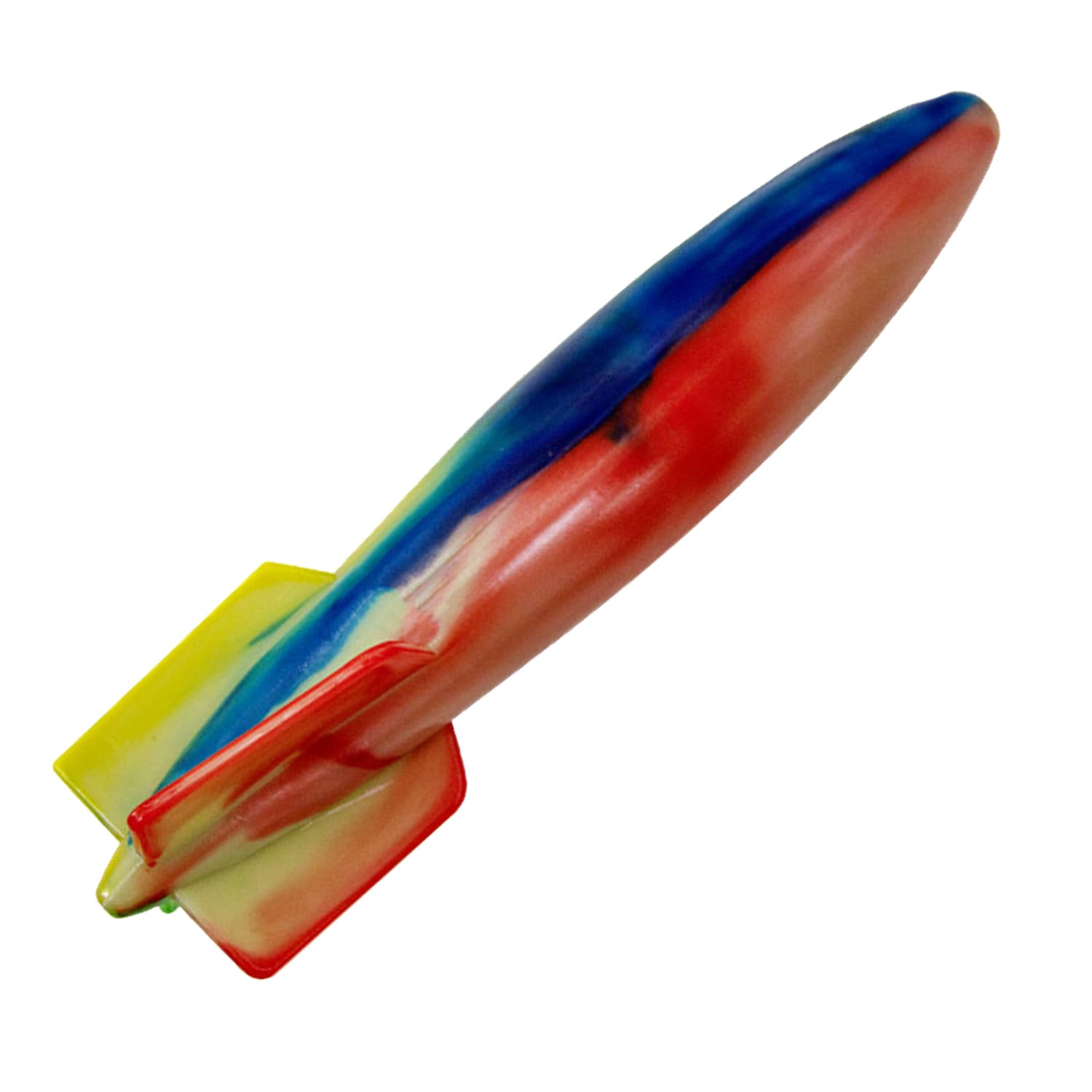 - GISCO Swimming Underwater Toypedo | Rocket Shape Throwing Toypedo | Swimming Pool Toys for Kids – Multicolor, Includes Quick Dry Mesh Bag