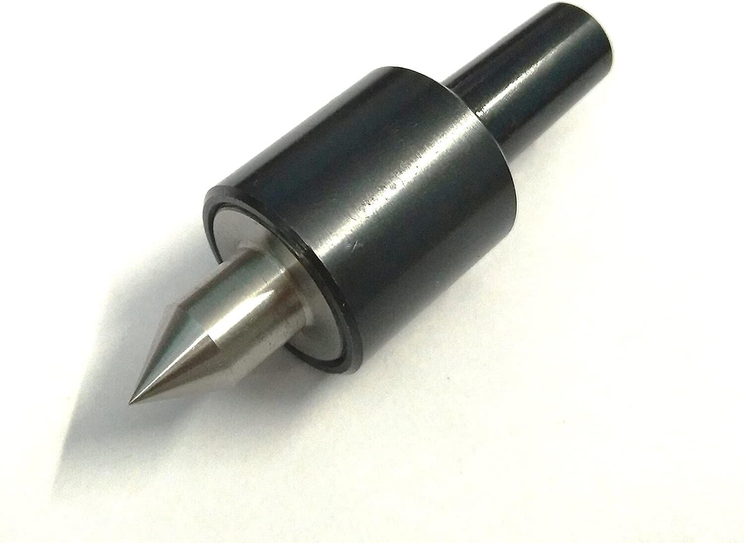 Ad International Metallic Mt0 Shank Mini Live Revolving Center Centre Triple Bearing-Lathe, Tool