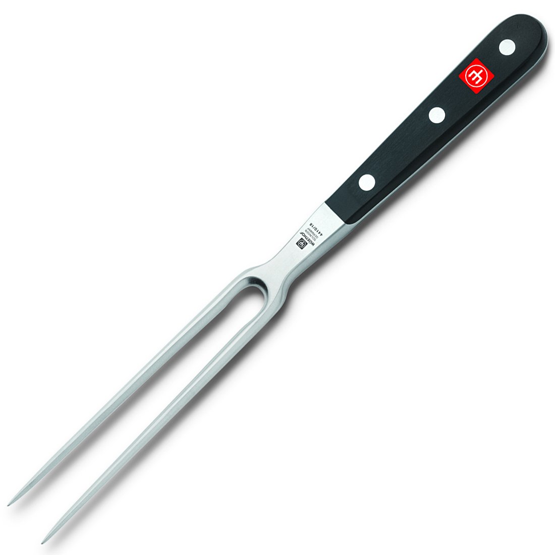 Wüsthof Fleischgabel, 18 cm, Classic (4410/18), hochwertige Tranchiergabel, Edelstahl, rostfrei