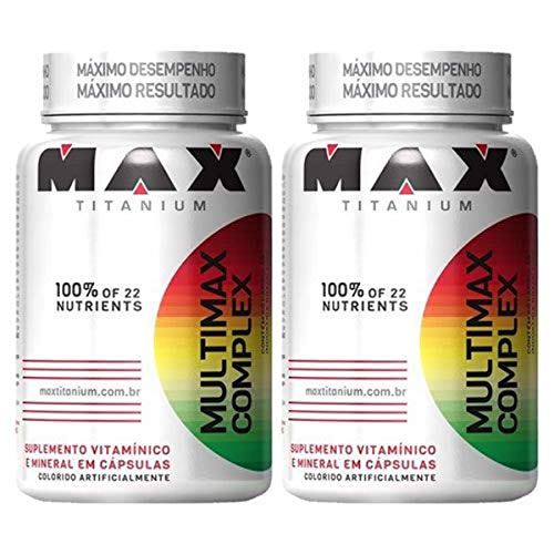Combo 2 - Multimax Complex - 90 cápsulas - Max Titanium