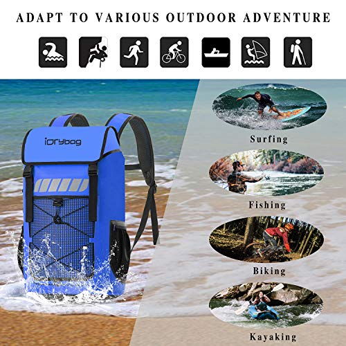 IDRYBAG Waterproof Backpack for Men 25L/45L, Dry Bags Kayak, Dry Backpack Camping Hiking - image 6