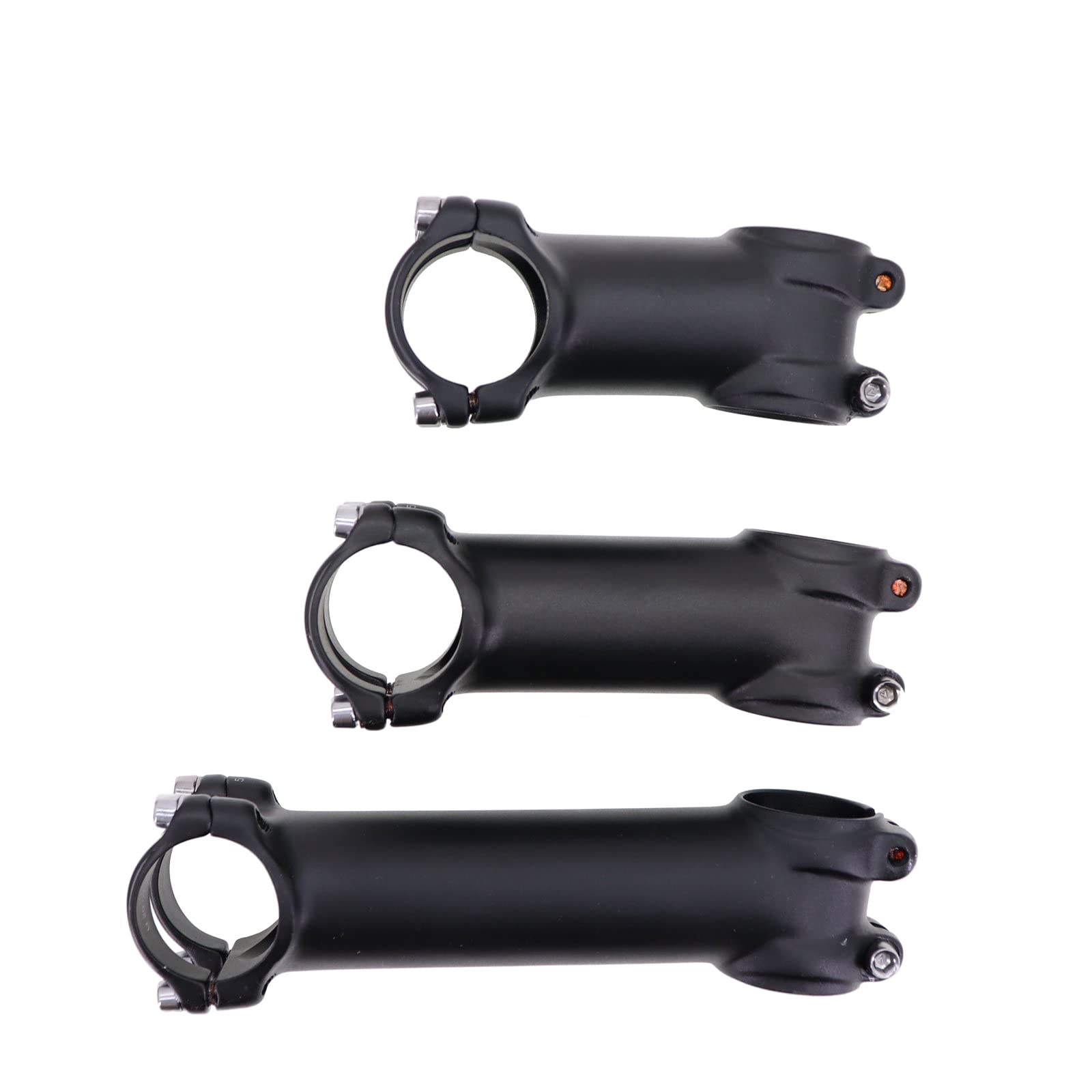 Attacco Manubrio MTB Stelo da Bici Ultralight 7 Grado 17 MTB. Black Bicycle STEM Alu 7050 31.8 60 70 80 90 100 mm 110 120 130 Attacco Manubrio (Color : No Logo 7-80)