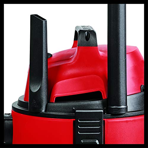 Einhell Nat-/ Droogzuiger TC-VC 1825 (1250 W, 25 l container, 180 mbar zuigkracht, ventilatoraansluiting, incl.kunststof zuigslang/buis, mondstukken, lange termijn/schuimrubberen filter) - Image 6