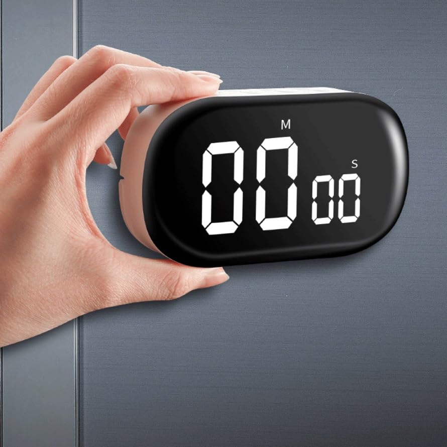 Minuterie de cuisine avec inversion du chronomètre JFDBGU compacte - 4