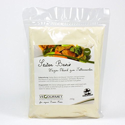 Vegourmet Seitan Basis 250g Amazon.de Lebensmittel & Getränke