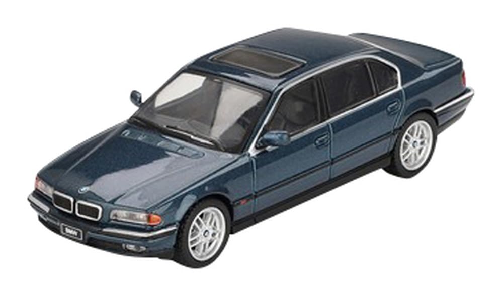 MINI GT 1/64 BMW 750IL Sorrento Blue Metallic (Left Handle) Finished Product MGT00894-L