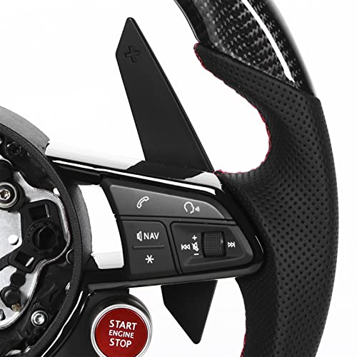 Aramox LED Stuurwiel, Koolstofvezel LED Display Shift Lights Stuurwiel Vervanging voor RS3 RS4 RS5 RS6 RS7 TT R8 2010-2021 - Image 8