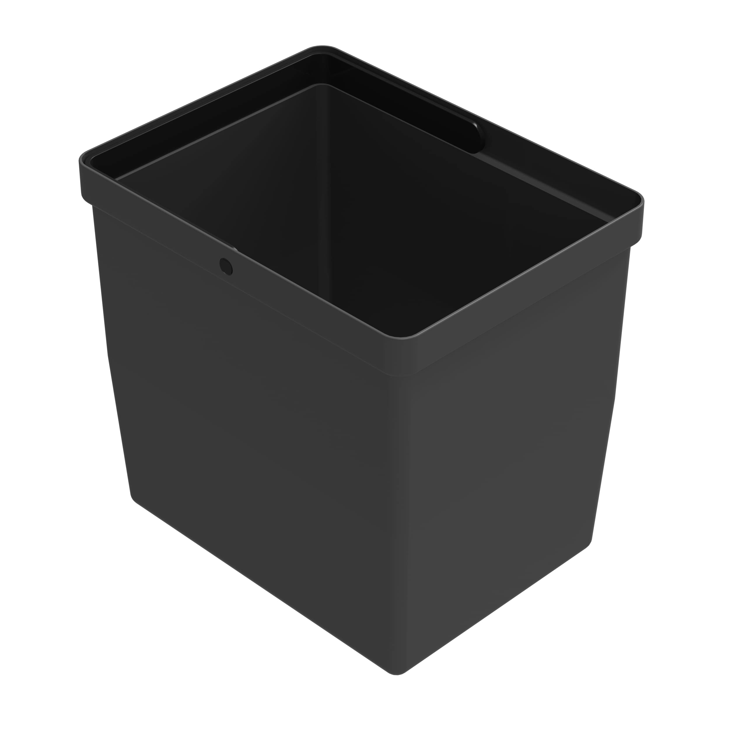 LM 531 ECO | 16-L Poubelle en matériau recyclé | 23 x 30,5 x 28,5 cm | Compatible avec le système de tri des déchets LM pour le dessous de l'évier de cuisine | Gris