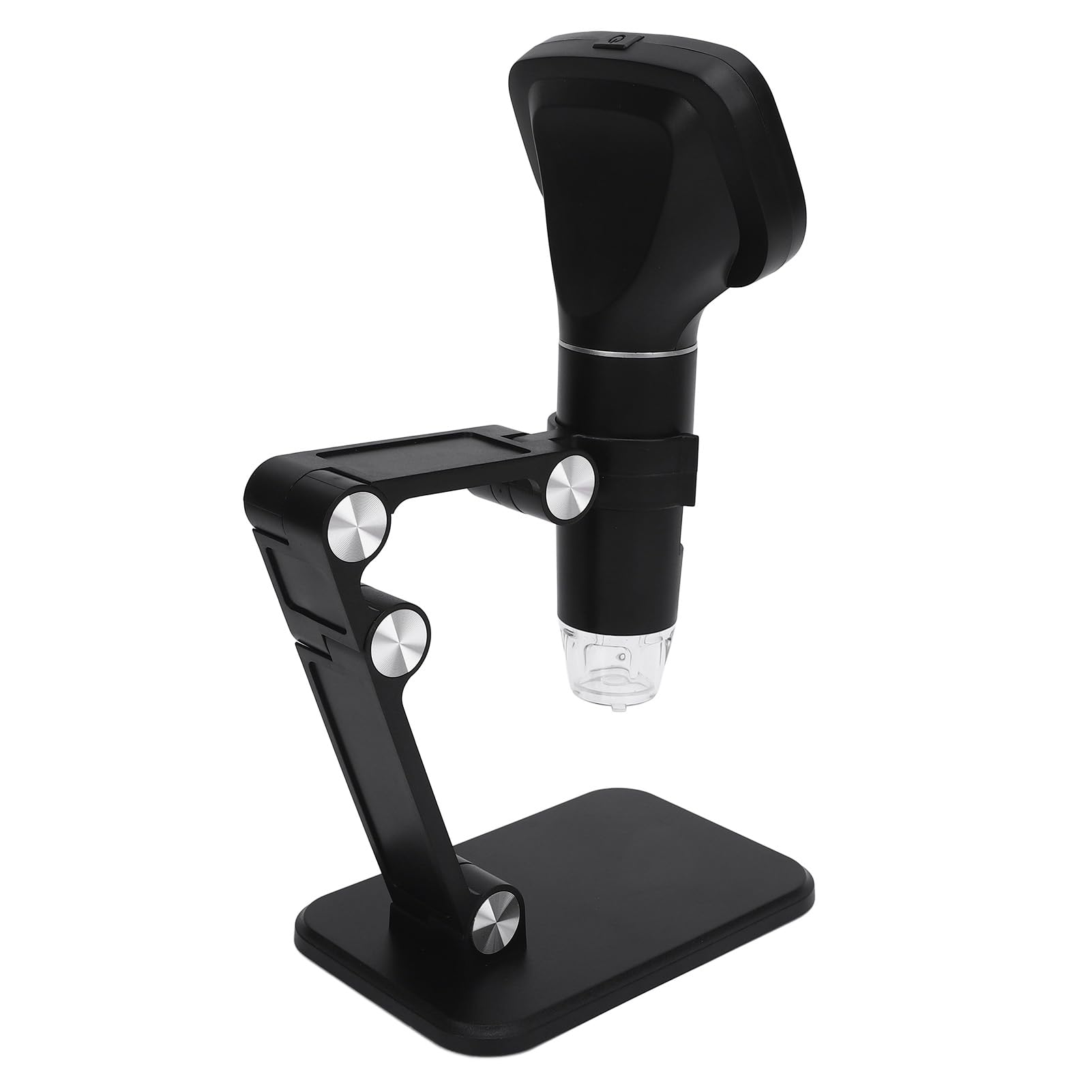 Microscopio Digital Portátil de Mano con Pantalla IPS, Aumento 1600X, Cámara HD para Fotos y Vídeos, Batería Recargable, Microscopio USB para Reparaciones, Educación y Coleccionismo
