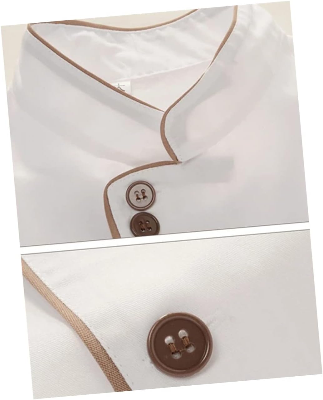 Casual Loose Chef Clothing Short Sleeve Chef Shirt Catering Shirt Men's Shirts Mens Overalls Casual Mens
