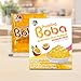 J WAY Bursting Popping Passion Fruit Boba Pearls, Passion Fruit Syrup, Non-Dairy, Fat-Free Popping Tapioca Boba for Beverages, Sweets, Ice Cream, 1.8oz (Pack of 6)