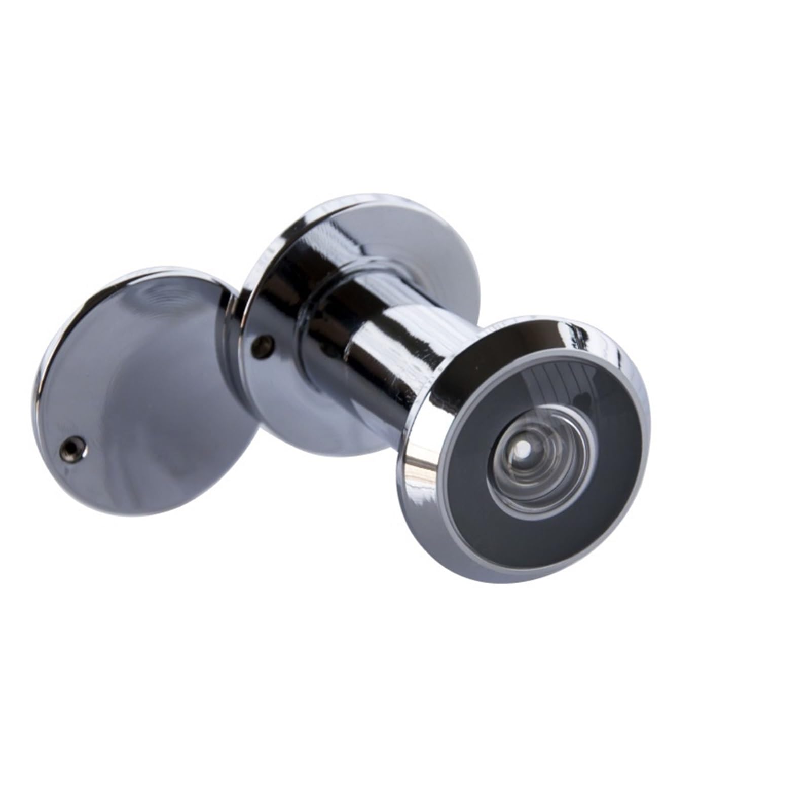 Wizjer Do Drzwi PHS Mosiądz Miedź 220 Stopni 16 Mm Z Osłoną Prywatności 35–60, 60–85 ZwięKszona Przejrzystość BezpieczeńStwa(Chrome plated,60-85mm)