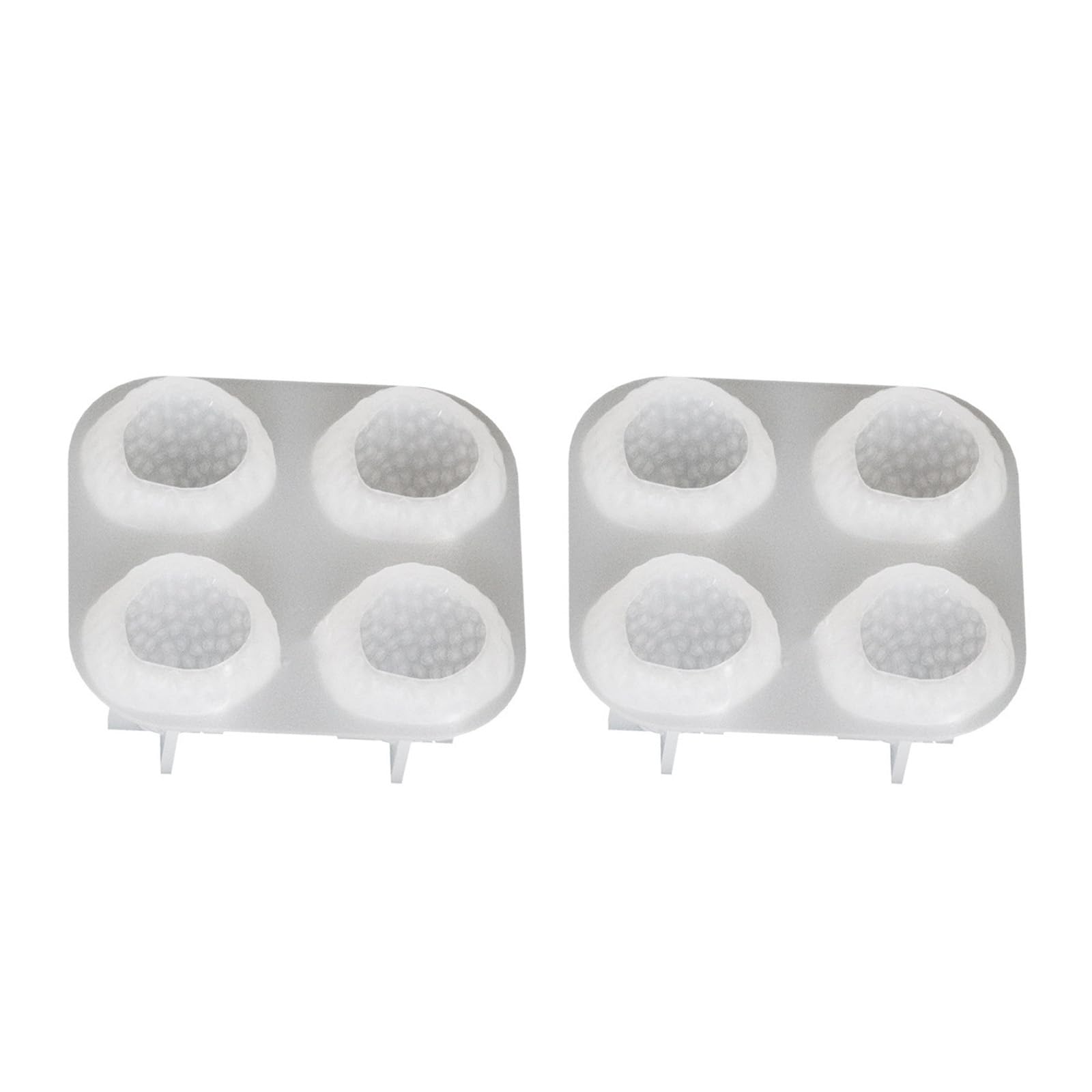 Buxuaaaa Strawberry Silicone Molds 4 Cavities Silicone Molds Epoxy Resin for Soap Gypsum Decoration Making