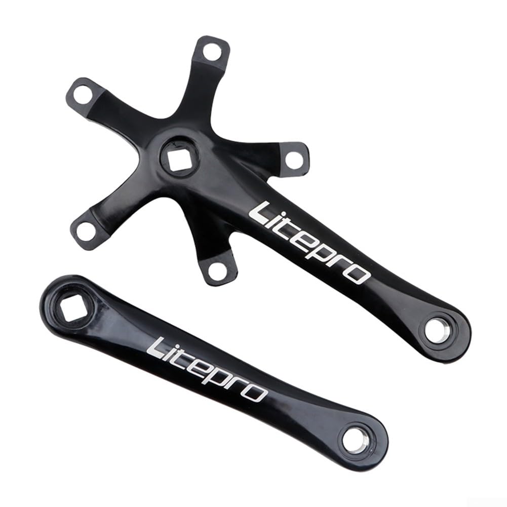 Pédalier plateau creux ultraléger 130BCD 50-58t manivelle 170mm