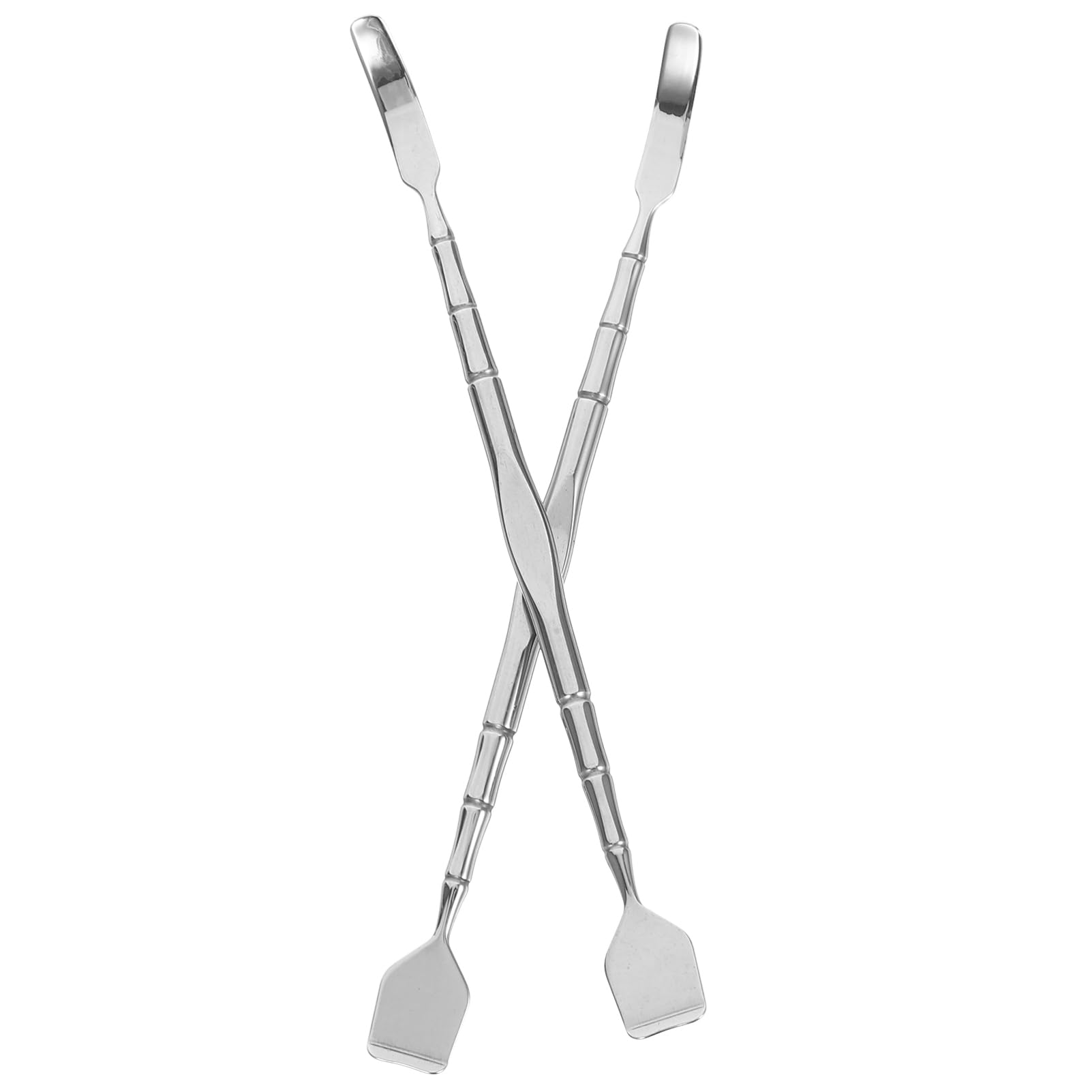 HONMEET Stainless Steel Blackhead Extractor 2 Pcs Facial Scraper Tool Comedone Extractor Tool Pore Scraper