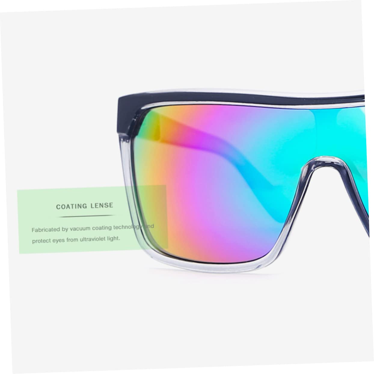 SUPVOX Athlete's Sunglass Men Sport Cycling Glasses Windproof Uv Protection Goggles for Hiking Biking Shooting