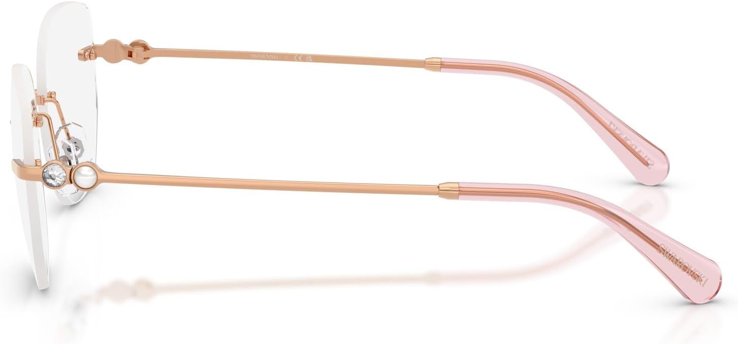 Swarovski womens Sk1038 Round Prescription Eyewear Frames