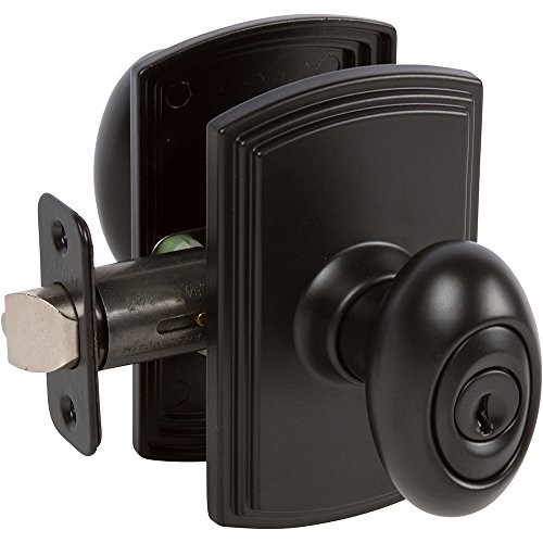 Delaney Hardware 100T-Cn-Black-Entrance Canova Knob Entrance, Black #TOP11