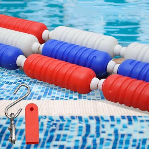 Corde de séparation pour natation et distinction de profondeur de piscine de jardin