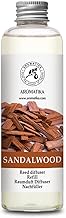 Room Fragrance Refill Bottle Sandalwood 200 ml - Reed Diffuser Refill - Oil Refill for Fragrance Diffuser - Room Fragrance - Room Freshener - Aroma - Room Fragrance Refill