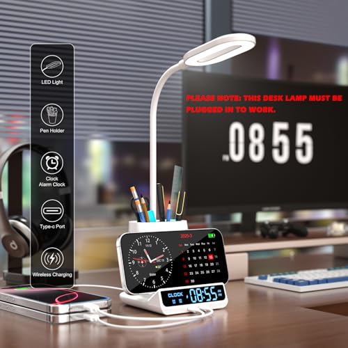 Lampe d'étude LED à intensité variable idéale pour les nuits de révision - 2
