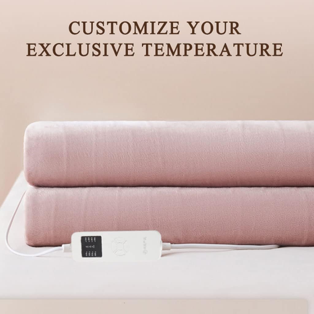 Review FLIB Easy Care Twin Size Heated Blanket Dual Controller Electric