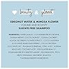 Love Beauty and Planet Volume and Bounty Thickening Shampoo Coconut Water & Mimosa Flower For Fine Hair Sulfate-Free, Paraben-Free, Vegan 32.3 oz