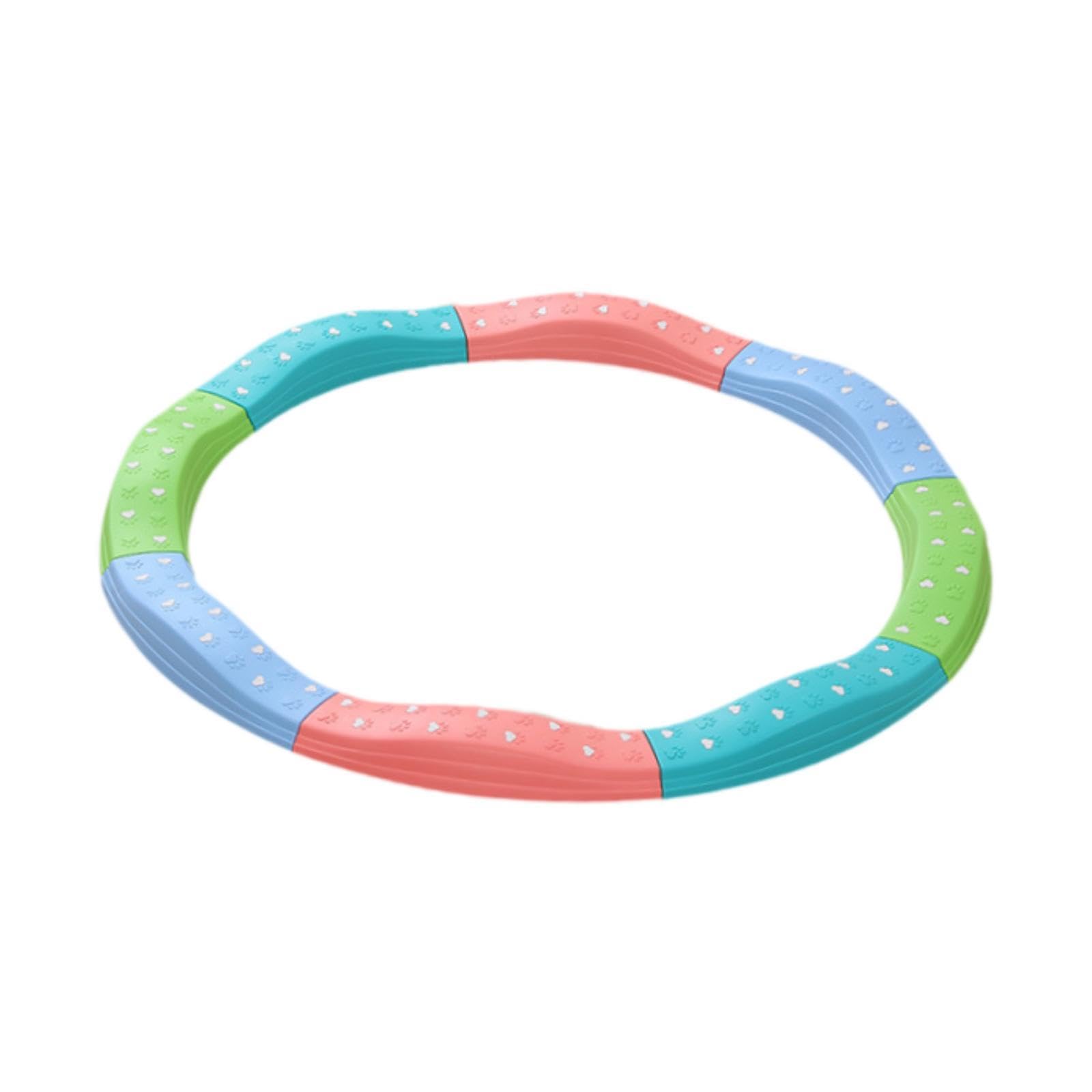 Qianly di Equilibrio per Bambini, Blocchi di Equilibrio per Interni Ed Esterni, Gioco Educativo con Percorso a Ostacoli, 8 Pezzi Colorati