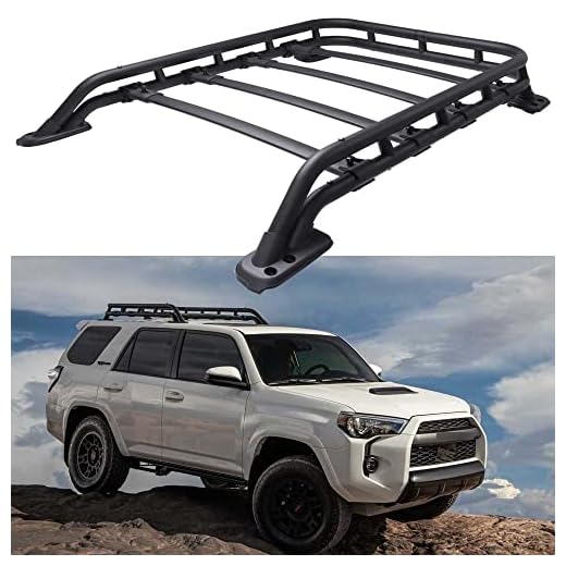 OEM-Style Rooftop Cargo Basket, 350lb