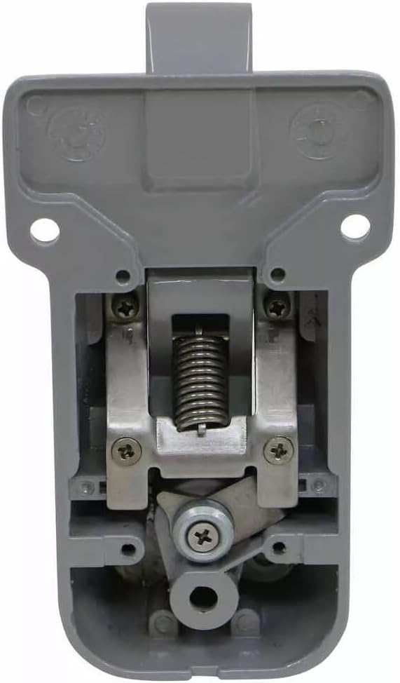 Door Latch Vise Lock Cam Bar Fits Cargo Trailer Cambar, 2- Keyed Alike Grey Locking
