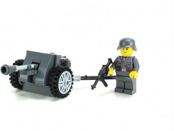 Battle Brick PAK38 World War 2 German Artillery Custom Set