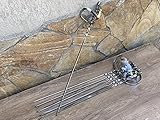 Fencing skewers, fencing epees, fencing gift, BBQ skewers, steel anniversary gift