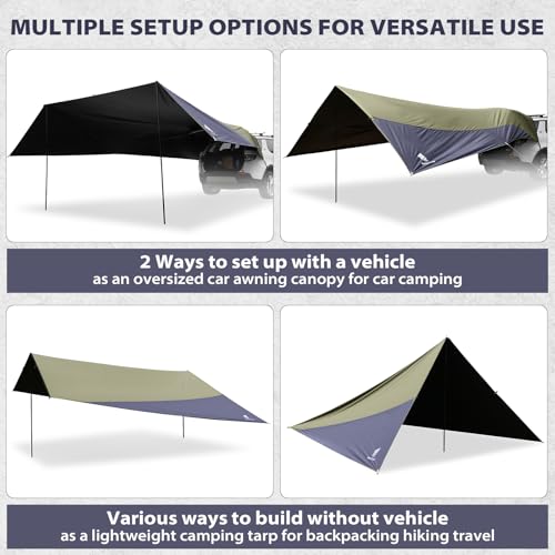 GEERTOP Blackout Car Tailgate Awning