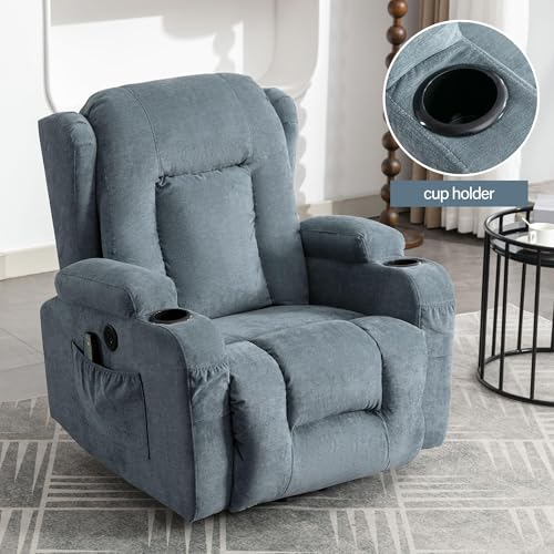 Sillón Power Lift Plegable Tela Lino miniatura 1